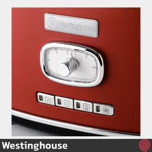 توستر نان 2 اسلایس وستینگ‌هاوس مدل Westinghouse WKTT857RD | اسلات کوچک