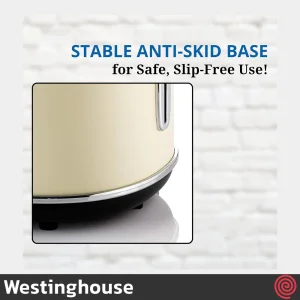 توستر نان 2 اسلایس وستینگ‌ هاوس مدل Westinghouse WKTT857WH | اسلات کوچک