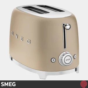 توستر نان 2 اسلایس اسمگ مدل SMEG ‎TSF01CHMEU | اسلات کوچک