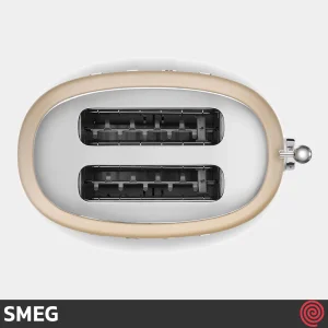 توستر نان 2 اسلایس اسمگ مدل SMEG ‎TSF01CHMEU | اسلات کوچک