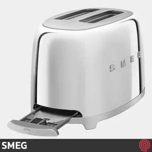 توستر نان 2 اسلایس اسمگ مدل SMEG TSF01SSEU | اسلات کوچک
