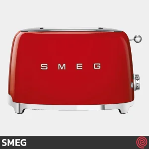 توستر نان 2 اسلایس اسمگ مدل SMEG TSF01RD | اسلات کوچک