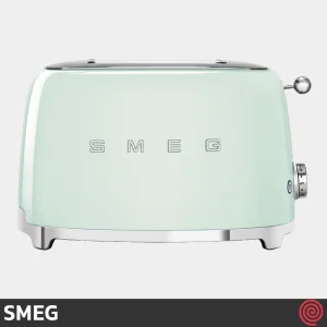 توستر نان 2 اسلایس اسمگ مدل SMEG TSF01PG | اسلات کوچک