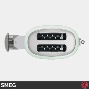 توستر نان 2 اسلایس اسمگ مدل SMEG TSF01PGEU | اسلات کوچک