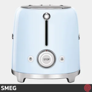 توستر نان 2 اسلایس اسمگ مدل SMEG TSF01PBEU | اسلات کوچک