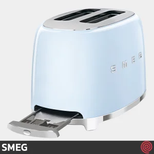 توستر نان 2 اسلایس اسمگ مدل SMEG TSF01PBEU | اسلات کوچک
