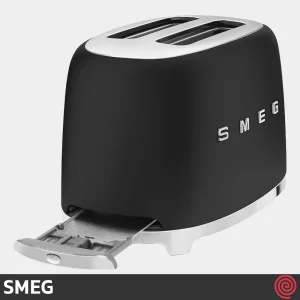توستر نان 2 اسلایس اسمگ مدل SMEG TSF01BLMEU | اسلات کوچک