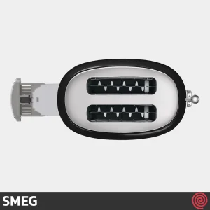 توستر نان 2 اسلایس اسمگ مدل SMEG TSF01BLEU | اسلات کوچک
