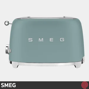 توستر نان 2 اسلایس اسمگ مدل SMEG TSF01EGM | اسلات کوچک