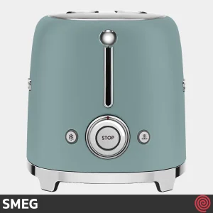 توستر نان 2 اسلایس اسمگ مدل SMEG TSF01EGMEU | اسلات کوچک