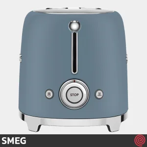 توستر نان 2 اسلایس اسمگ مدل SMEG TSF01SBMEU | اسلات کوچک