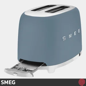 توستر نان 2 اسلایس اسمگ مدل SMEG TSF01SBMEU | اسلات کوچک