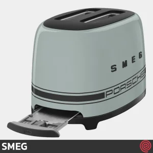 توستر نان 2 اسلایس اسمگ مدل SMEG TSF01PSGEU | اسلات کوچک