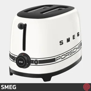 توستر نان 2 اسلایس اسمگ مدل SMEG TSF01PCW | اسلات کوچک
