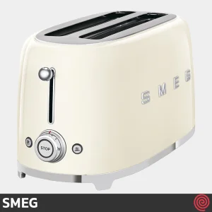 توستر نان 2 اسلات اسمگ مدل SMEG TSF02CR | اسلات بزرگ
