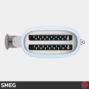توستر نان 2 اسلات اسمگ مدل SMEG TSF02PBEU | اسلات بزرگ