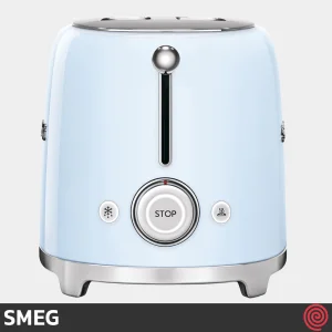 توستر نان 2 اسلات اسمگ مدل SMEG TSF02PBEU | اسلات بزرگ