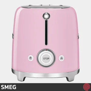 توستر نان 2 اسلات اسمگ مدل SMEG TSF02PK | اسلات بزرگ