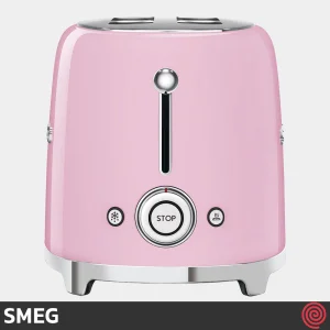 توستر نان 2 اسلات اسمگ مدل SMEG TSF02PKEU | اسلات بزرگ
