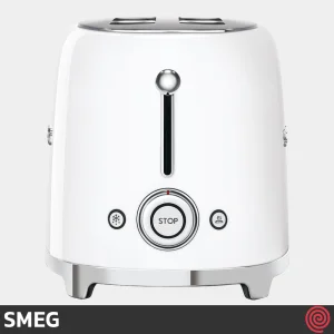 توستر نان 2 اسلات اسمگ مدل SMEG TSF02WH | اسلات بزرگ
