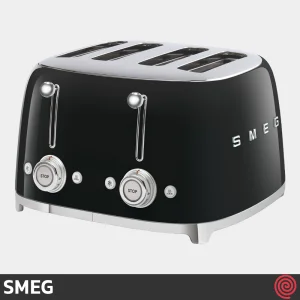 توستر نان 4 اسلایس اسمگ مدل SMEG TSF03BL | اسلات کوچک