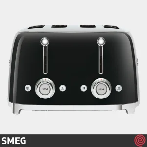 توستر نان 4 اسلایس اسمگ مدل SMEG TSF03BL | اسلات کوچک