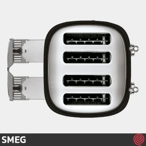 توستر نان 4 اسلایس اسمگ مدل SMEG TSF03BLEU | اسلات کوچک