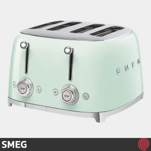 توستر نان 4 اسلایس اسمگ مدل SMEG TSF03PG | اسلات کوچک