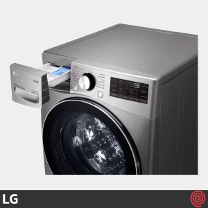 ماشین لباسشویی 1000 دور الجی F0L9DYP2S رنگ نقره ای پلاتینیومی