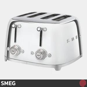 توستر نان 4 اسلایس اسمگ مدل SMEG TSF03SS | اسلات کوچک