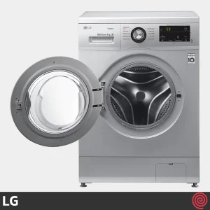 نمای روبرو ماشین لباسشویی 7 کیلویی ال جی F2J3HS4L