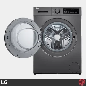 ماشین لباسشویی ال جی F2T2 با سرعت چرخش 1200 دور در دقیقه رنگ دودی