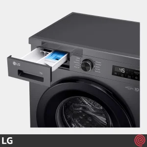 ماشین لباسشویی دودی رنگ ال جی F2Y1QYP6J محصول 2025