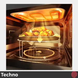 مایکروفر 42 لیتری تکنو مدل Techno Te‑420 | دارای 10 برنامه پخت