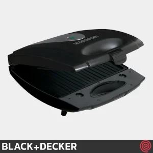 گریل و ساندویچ ساز بلک اند دکر مدل BLACK+DECKER TS4080-B5
