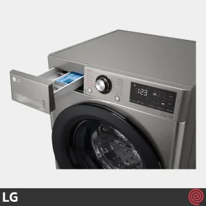 ماشین لباسشویی 1400 دور الجی 4R3 رنگ نقره ای پلاتینیومی