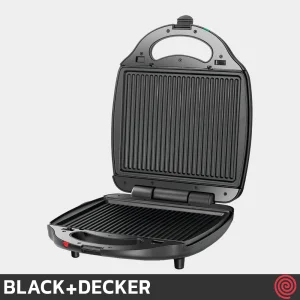 گریل و ساندویچ ساز بلک اند دکر مدل BLACK+DECKER TS4130-B5