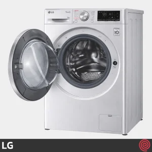 نمای روبرو ماشین لباسشویی 9 کیلوگرم ال جی مدل LG F4R5VYG2P
