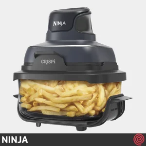 سرخ کن بدون روغن نینجا مدل NINJA CRISPi FN101GY | گنجایش 3.8 لیتر و 1.4 لیتر