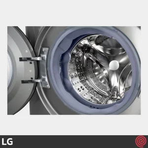 طرح برجسته (Embossing) دیگ ماشین لباسشویی ال جی F4R6TYGCP رنگ نقره ای پلاتینیومی