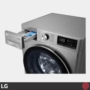 کشوی مواد شوینده و پنل کنترلی ماشین لباسشویی اسمارت ال جی F4V5RYP2T