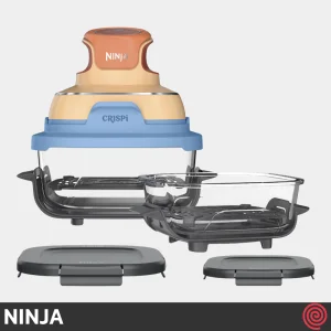 سرخ کن بدون روغن نینجا مدل NINJA CRISPi FN101ORPR | گنجایش 3.8 لیتر و 1.4 لیتر