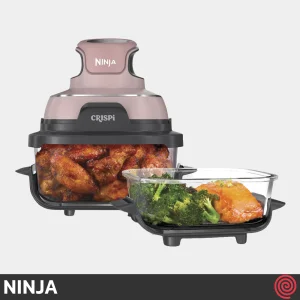 سرخ کن بدون روغن نینجا مدل NINJA CRISPi  FN101PK | گنجایش 3.8 لیتر و 1.4 لیتر