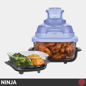 سرخ کن بدون روغن نینجا مدل NINJA CRISPi FN101PR | گنجایش 3.8 لیتر و 1.4 لیتر