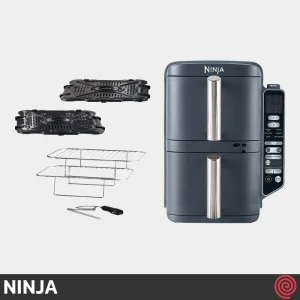 سرخ کن بدون روغن نینجا مدل NINJA DoubleStack SL451EU | گنجایش 9.5 لیتر