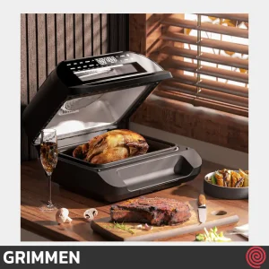 گریل و سرخ کن بدون روغن گریمن مدل GRIMMEN GR-AFG577 | گنجایش 10 لیتر