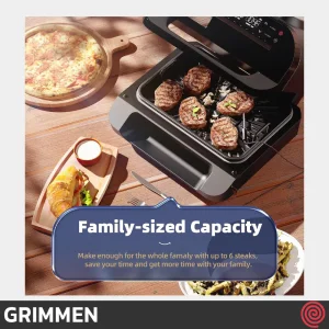 گریل و سرخ کن بدون روغن گریمن مدل GRIMMEN GR-AFG577 | گنجایش 10 لیتر