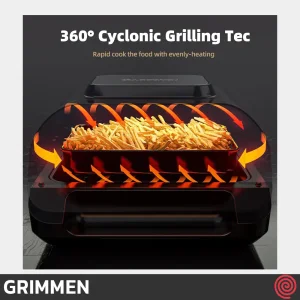 گریل و سرخ کن بدون روغن گریمن مدل GRIMMEN GR-AFG577 | گنجایش 10 لیتر
