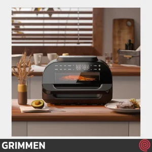 گریل و سرخ کن بدون روغن گریمن مدل GRIMMEN GR-AFG577 | گنجایش 10 لیتر