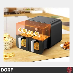 سرخ کن بدون روغن دورف مدل DORF DAF2-9L | گنجایش 9 لیتر